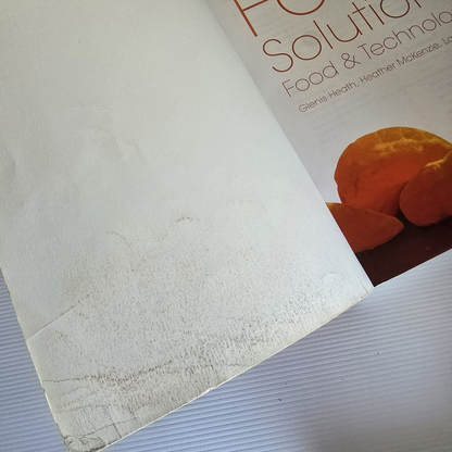 Alona.com.au Food Solutions Food & Technology Units 1 & 2 3rd ED Paperback By Glenis Heath