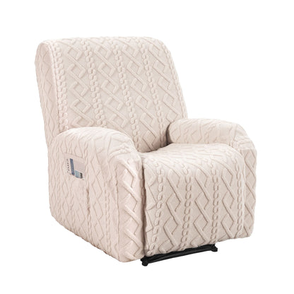 Alona.com.au Furniture > Bar Stools & Chairs > Arm Chairs & Recliners Artiss Recliner Chair Covers with Storage Side Pockets Beige