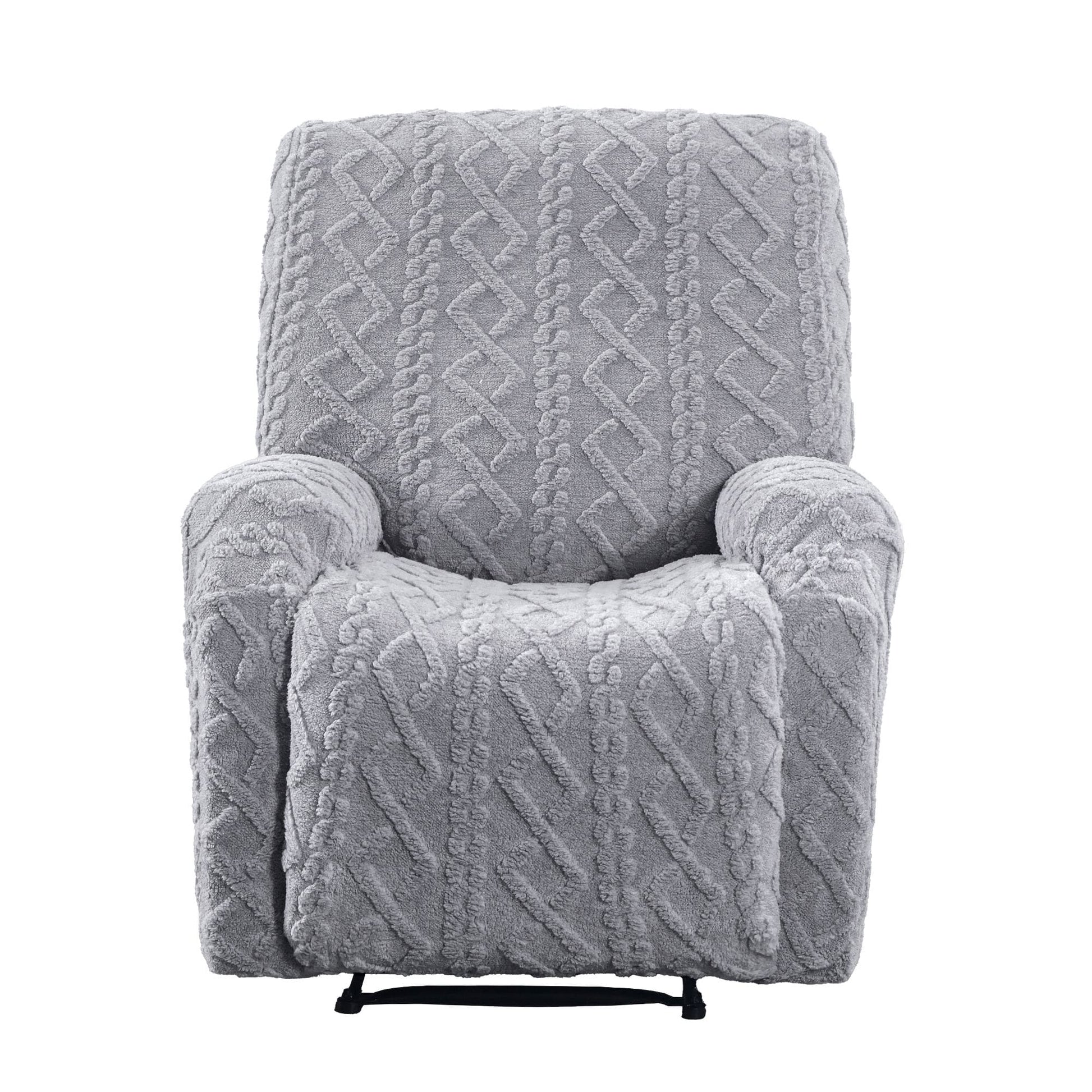 Alona.com.au Furniture > Bar Stools & Chairs > Arm Chairs & Recliners Artiss Recliner Chair Covers with Storage Side Pockets Grey