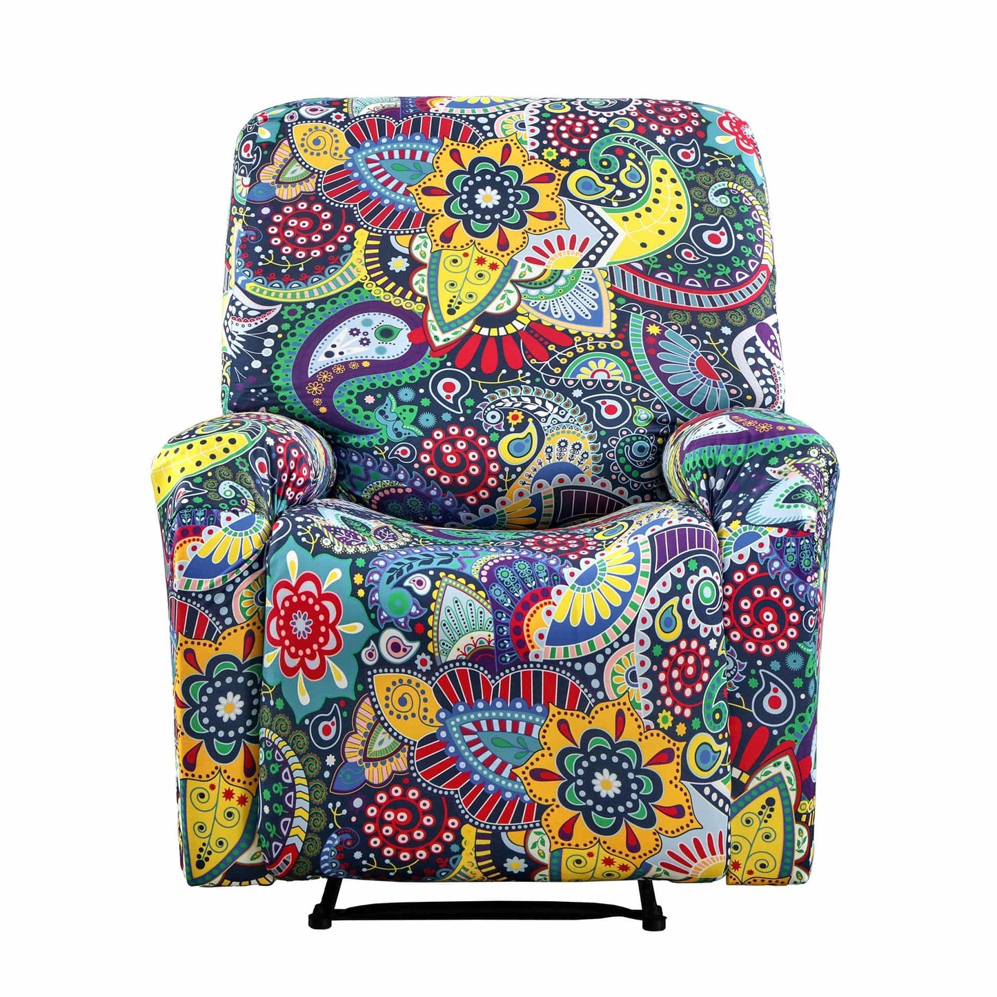 Alona.com.au Furniture > Bar Stools & Chairs > Arm Chairs & Recliners Artiss Stretch Kids Recliner Cover 4-Pieces Recliner Chair Slipcovers Printed Polyester