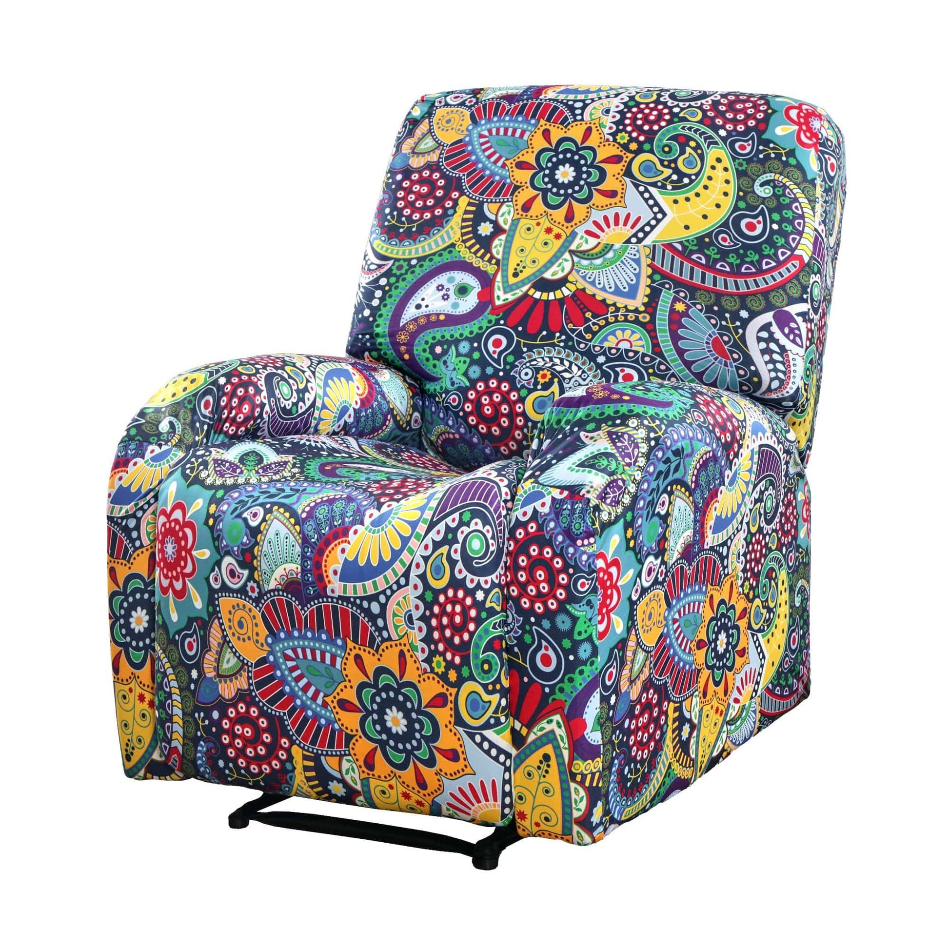 Alona.com.au Furniture > Bar Stools & Chairs > Arm Chairs & Recliners Artiss Stretch Kids Recliner Cover 4-Pieces Recliner Chair Slipcovers Printed Polyester