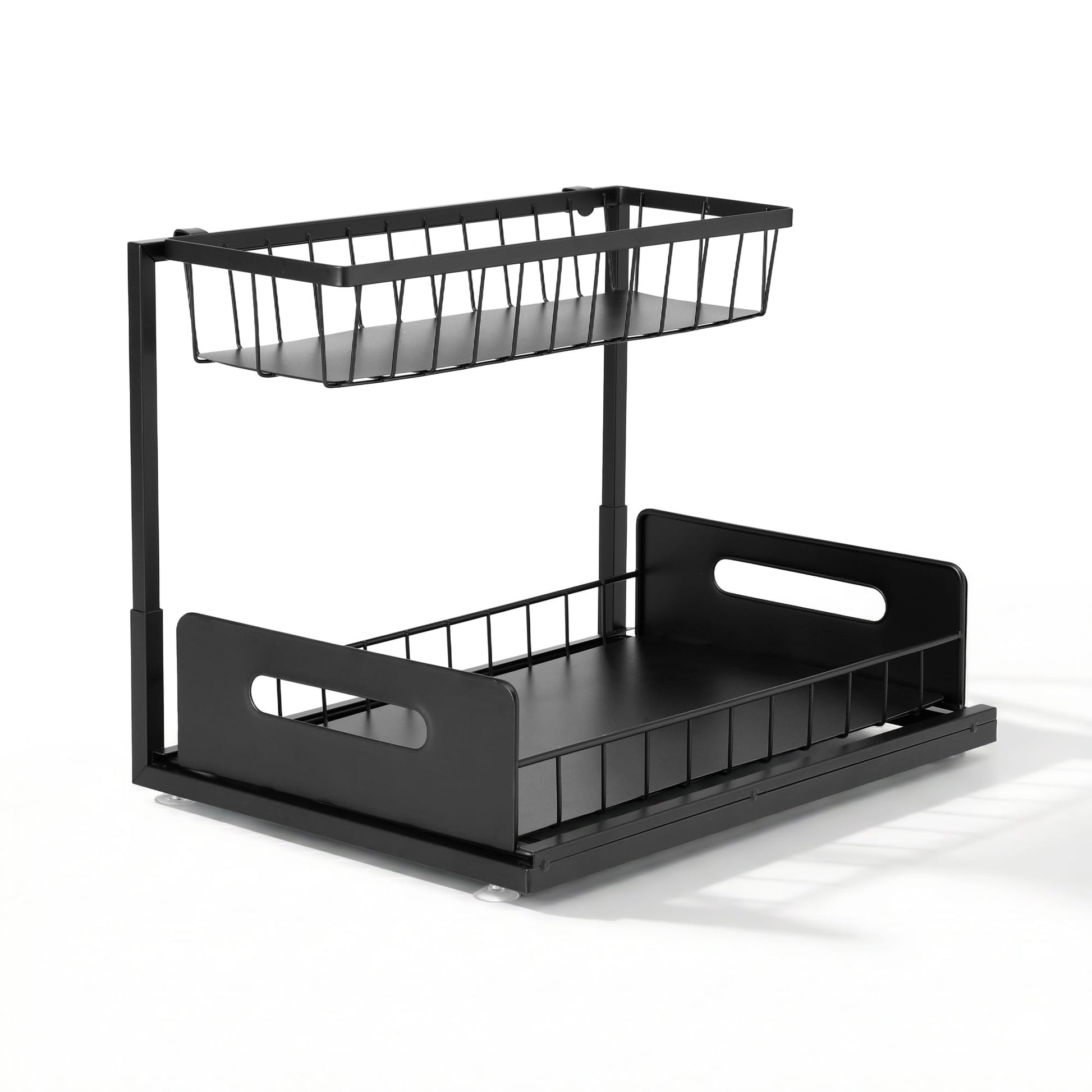 Alona.com.au Furniture > Bathroom > Bathroom Cabinets, Cupboards & Storage Artiss Under Sink Organizer Storage L Shape 1 Pull Out Drawers Kitchen Cabinet Shelf
