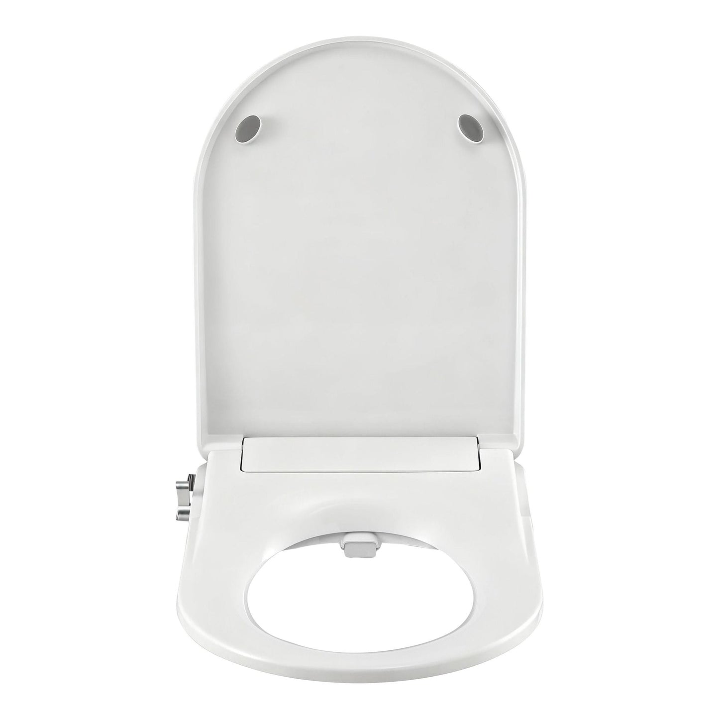 Alona.com.au Furniture > Bathroom > Bidets Cefito Non Electric Bidet Toilet Seat D-Shape Dual Nozzle Soft Close WaterMark DIY