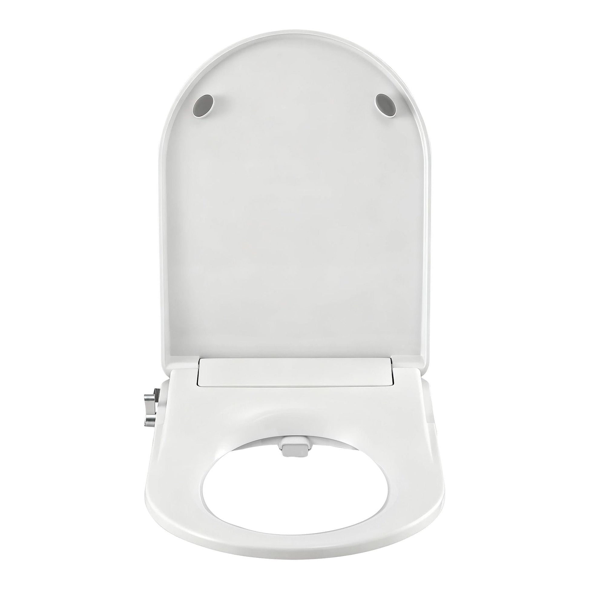 Alona.com.au Furniture > Bathroom > Bidets Cefito Non Electric Bidet Toilet Seat D-Shape Dual Nozzle Soft Close WaterMark DIY