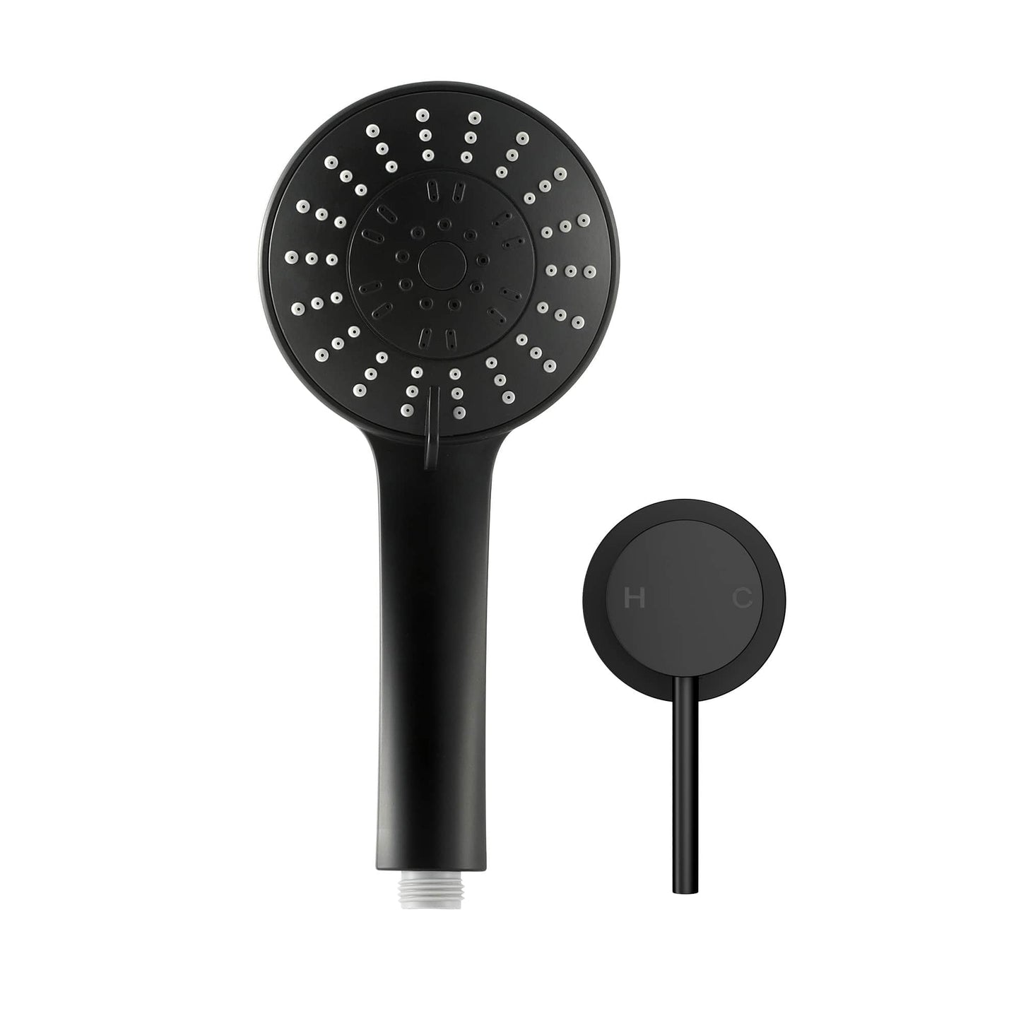 Alona.com.au Furniture > Bathroom > Shower Heads & Screens Cefito 4.5" Handheld Shower Head Round with Wall Bathroom Mixer