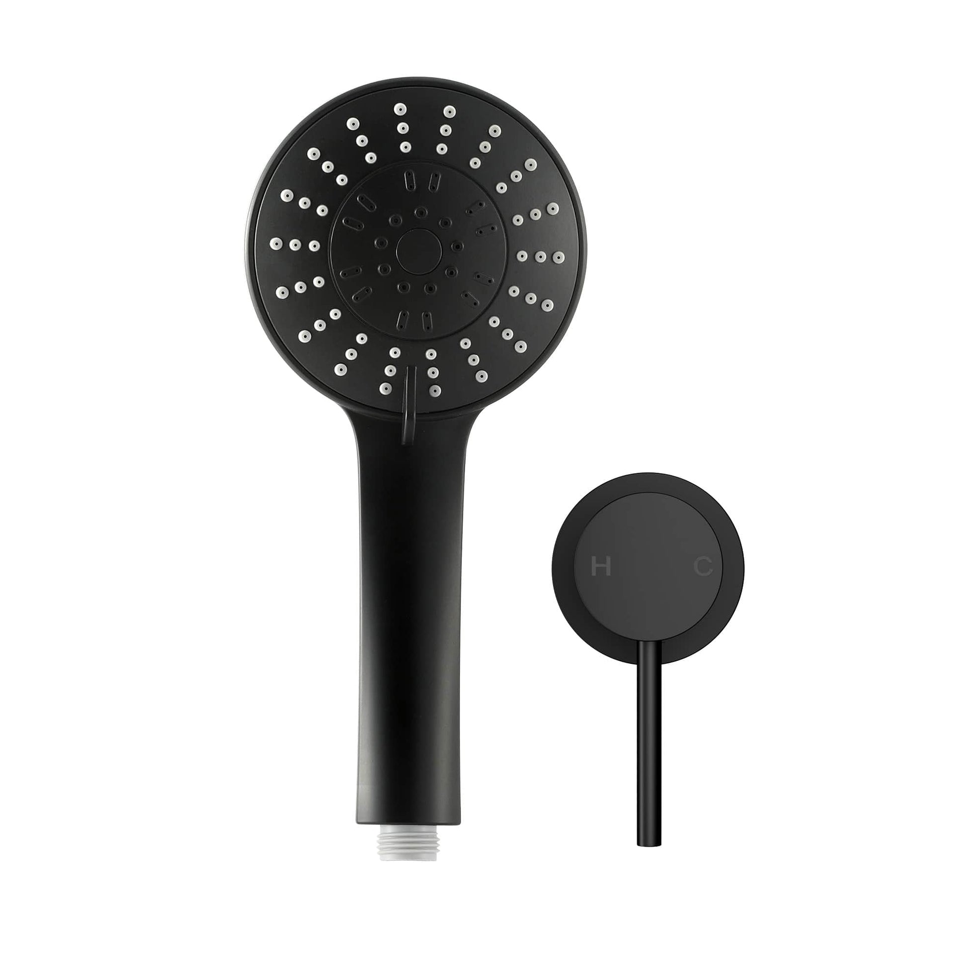 Alona.com.au Furniture > Bathroom > Shower Heads & Screens Cefito 4.5" Handheld Shower Head Round with Wall Bathroom Mixer