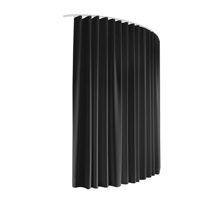 Alona.com.au Furniture > Bedroom > Room Dividers Artiss Room Divider Curtain Ceiling Mounted Track Sets Flexible Black