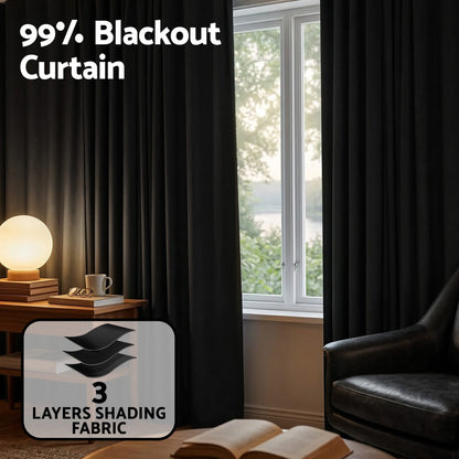 Alona.com.au Furniture > Bedroom > Room Dividers Artiss Room Divider Curtain Ceiling Mounted Track Sets Flexible Black
