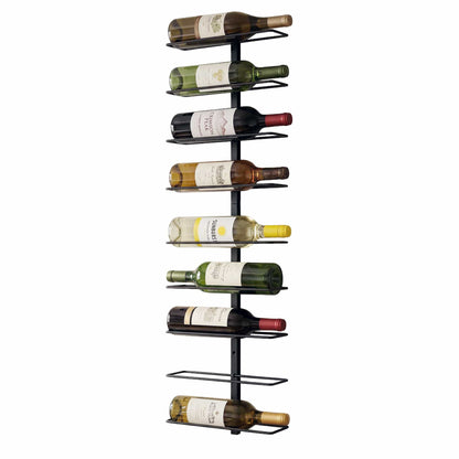 Alona.com.au Furniture > Dining > Wine Racks Artiss Wall Mounted Wine Rack 9 Bottles Display Storage Organizer Metal Black