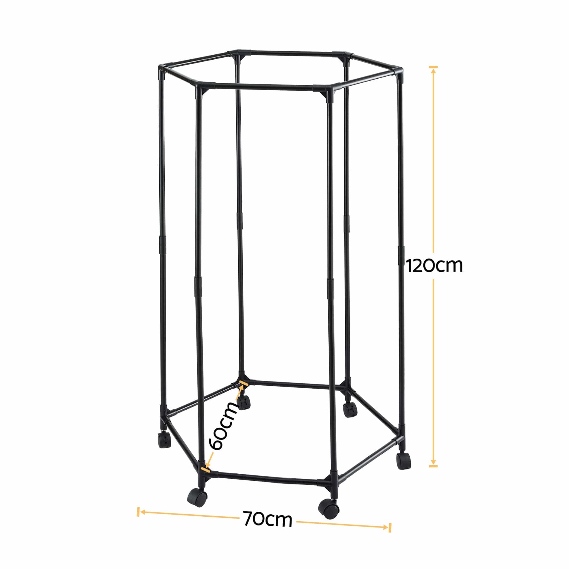 Alona.com.au Furniture > Living Room > Coat Racks Artiss Clothes Rack Airer Rail Coat Stand Wheels 6 Rods