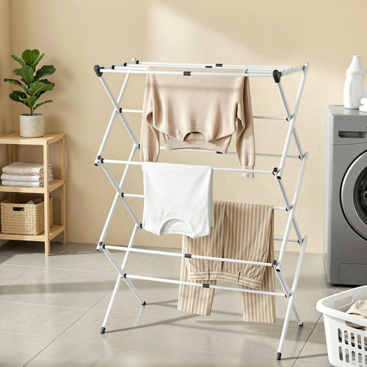 Alona.com.au Furniture > Living Room > Coat Racks Artiss Clothes Rack Foldable Airer Drying Rack Portable No Assembly Required