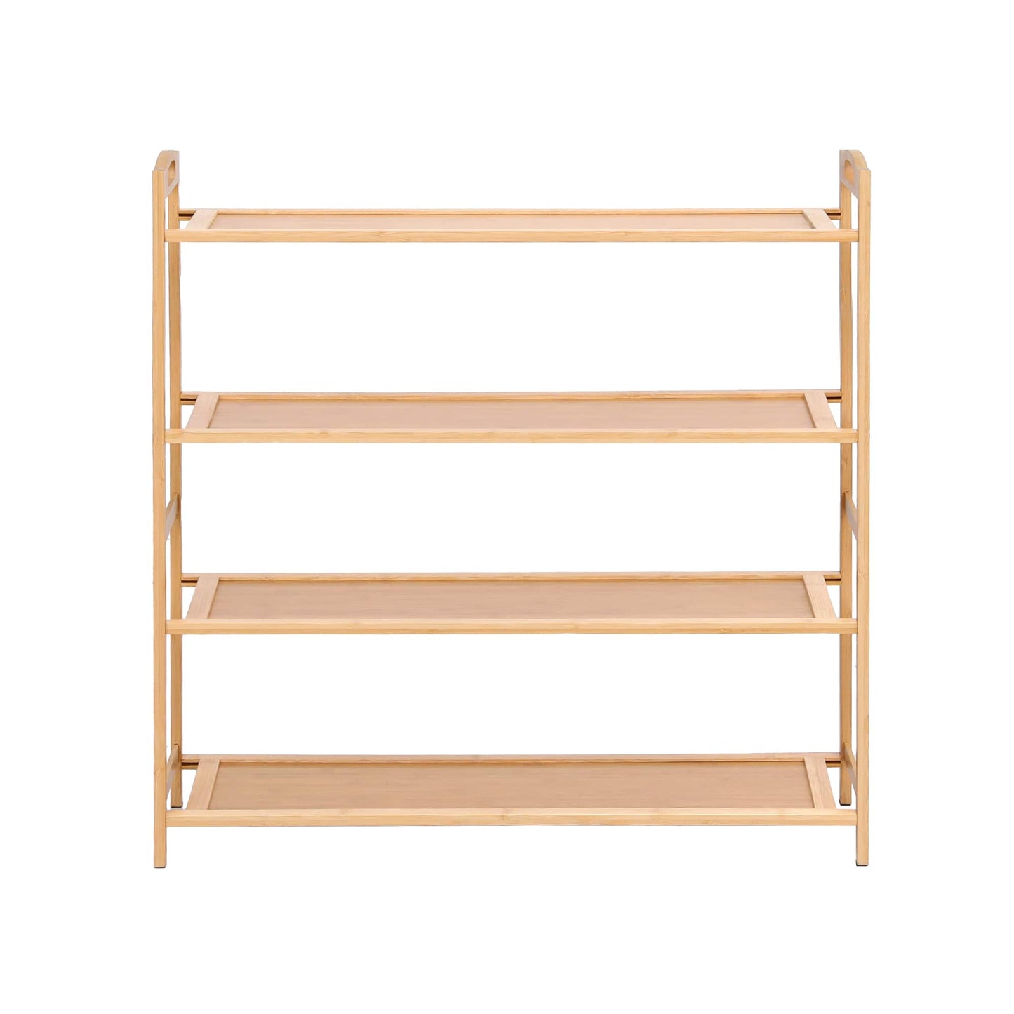Alona.com.au Furniture > Living Room > Shoe Storage Artiss 4 Tier Shoe Rack Bamboo Storage Organiser Pine