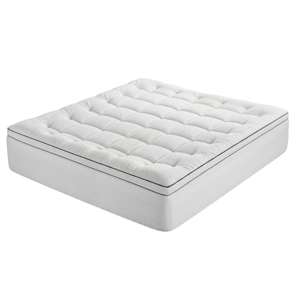 Alona.com.au Furniture > Mattresses > Mattress Toppers Giselle Bedding King Mattress Topper 5cm Coral Fleece