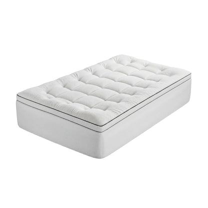 Alona.com.au Furniture > Mattresses > Mattress Toppers Giselle Bedding King Single Mattress Topper 5cm Coral Fleece