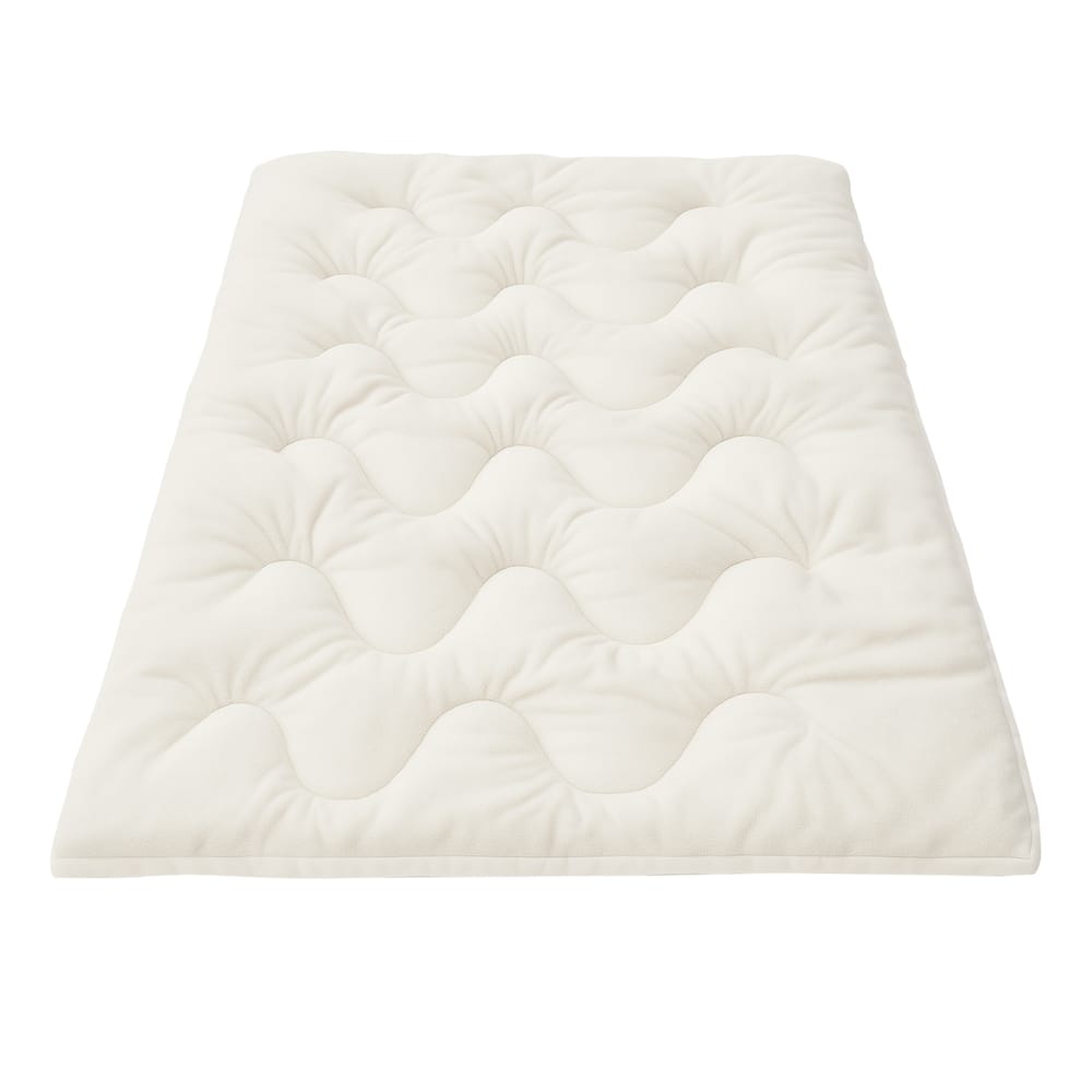 Alona.com.au Furniture > Mattresses > Mattress Toppers Giselle Bedding Pillowtop Mattress Topper 5cm Reversible Cooling & Soft Coral Fleece Pad for Back Pain Relief, Washable Skin-friendly Bed Protector with 45cm Deep Pocket Single