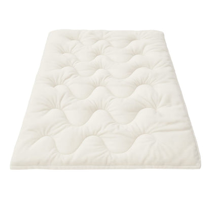 Alona.com.au Furniture > Mattresses > Mattress Toppers Giselle Bedding Pillowtop Mattress Topper 5cm Reversible Cooling & Soft Coral Fleece Pad for Back Pain Relief, Washable Skin-friendly Bed Protector with 45cm Deep Pocket Single