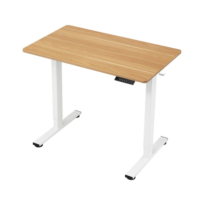 Alona.com.au Furniture > Office > Desks Artiss Standing Desk Electric Adjustable Ergonomic Office Table 100cm Oak