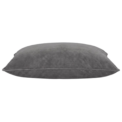 Alona.com.au Furniture > Sofas > Sofa Accessories Artiss 3 in 1 Bean Bag Chair Cover (No Filler) Convertible Bean Bag for Adults, Corduroy Stuffed Animal Storage Bean Bag Cover Washable for Living Room Bedroom, Grey