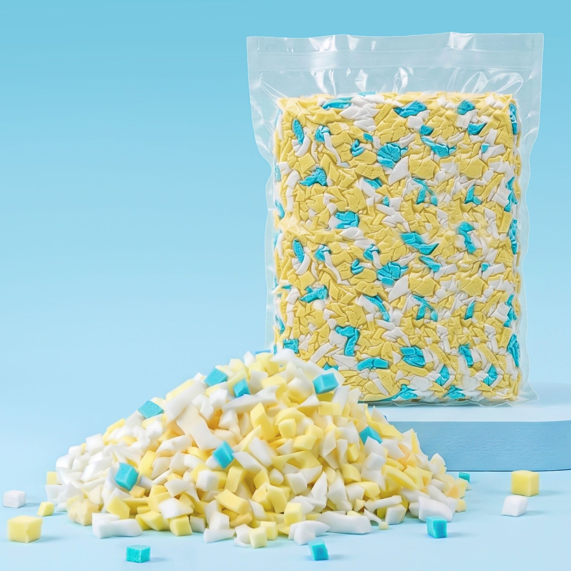 Alona.com.au Furniture > Sofas > Sofa Accessories Artiss 5lbs (2.2KG) Bean Bag Filler Shredded Memory Foam Filling High Density Soft Pillow Stuffing for Bean Bag Chair, Couch Cushion, Dog Bed, Stuffed Animals and Arts Crafts