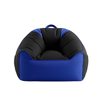 Alona.com.au Furniture > Sofas > Sofa Accessories Artiss Gaming Bean Bag Chair Cover (No Filler) for Adults Teens Kids Splash-Proof Floor Gaming Chair Cover with Side Pockets, Headphone Hanger, Cup Holder, Bean Bag Cover Only