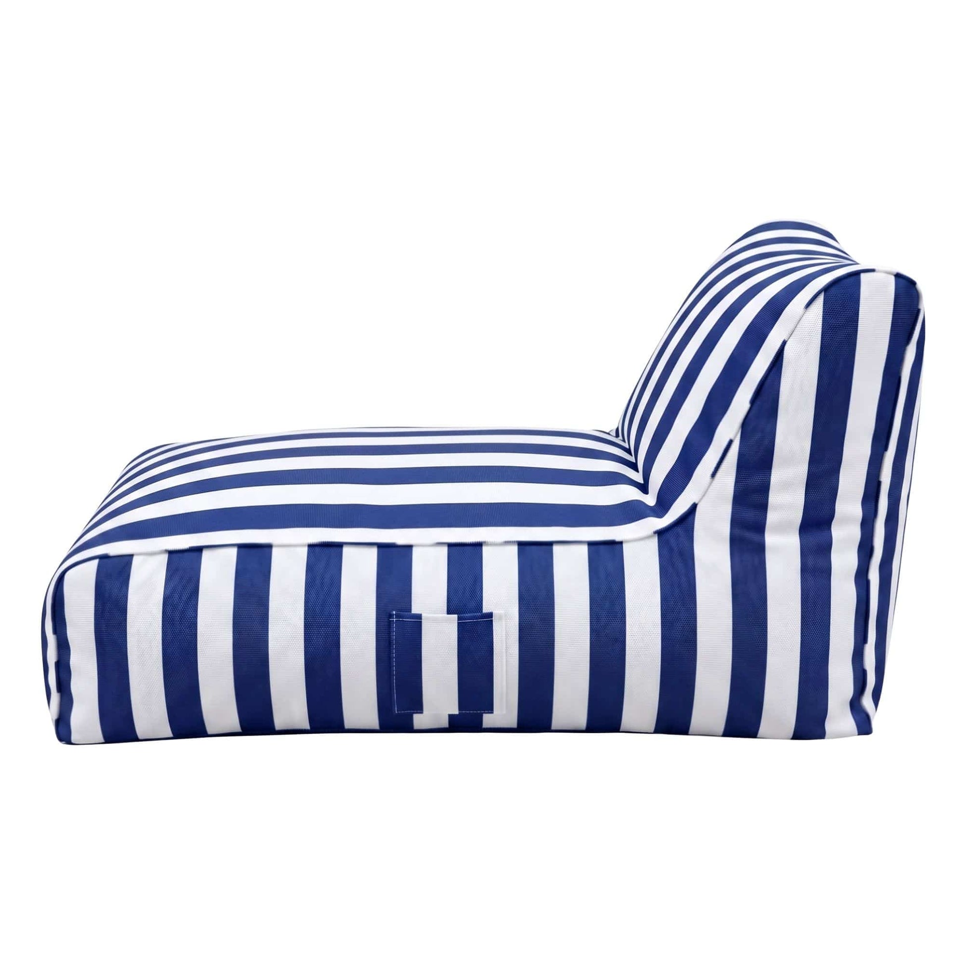 Alona.com.au Furniture > Sofas > Sofa Accessories Artiss Outdoor Bean Bag Chair Cover (No Filler) Splash-Proof Beanbag Lounge Sofacover Stuffed Animal Storage Bean Bag Cover for Patio Poolside Relaxing, Blue
