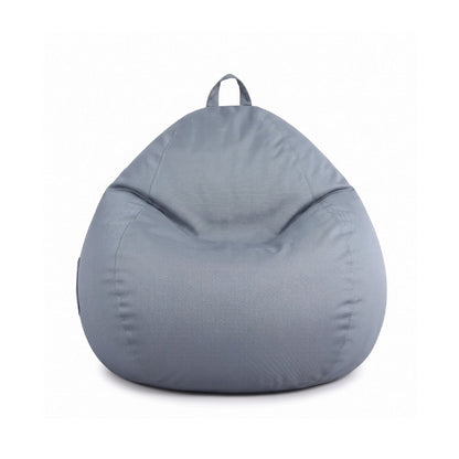 Alona.com.au Furniture > Sofas > Sofa Accessories Artiss Outdoor Bean Bag Chair Cover (No Filler) Splash-Proof Beanbag Sofacover for Adults Teens Kids Stuffable Bean Bag Cover for Patio Poolside Relaxing, Grey