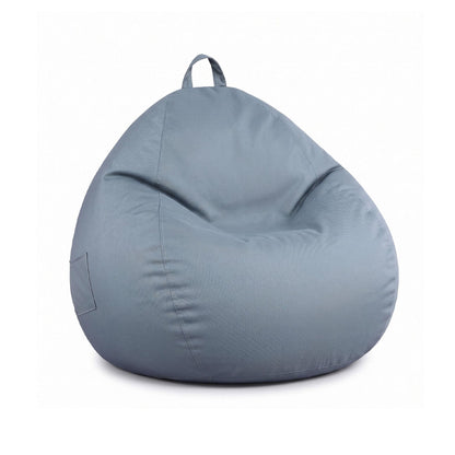 Alona.com.au Furniture > Sofas > Sofa Accessories Artiss Outdoor Bean Bag Chair Cover (No Filler) Splash-Proof Beanbag Sofacover for Adults Teens Kids Stuffable Bean Bag Cover for Patio Poolside Relaxing, Grey