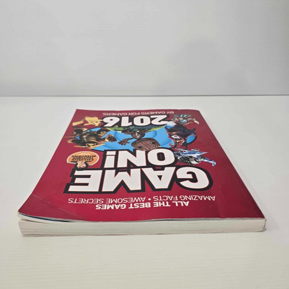 Alona.com.au Game On! 2016 All The Best Games by Gamers for Games Book Paperback Facts Tips