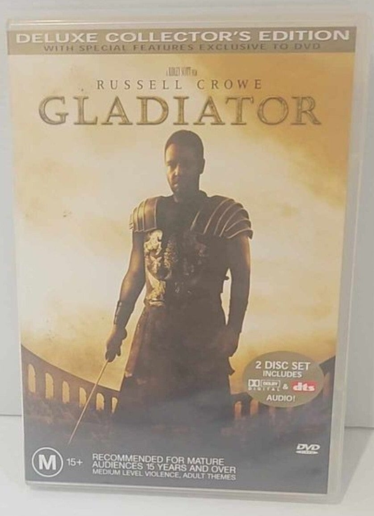 Alona.com.au Gladiator - Deluxe Collectors Edition (DVD, 2000)