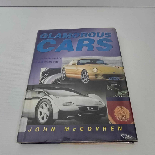 Alona.com.au Glamorous Cars By John McGovren, Hardcover Book, 2004 (Library Book)