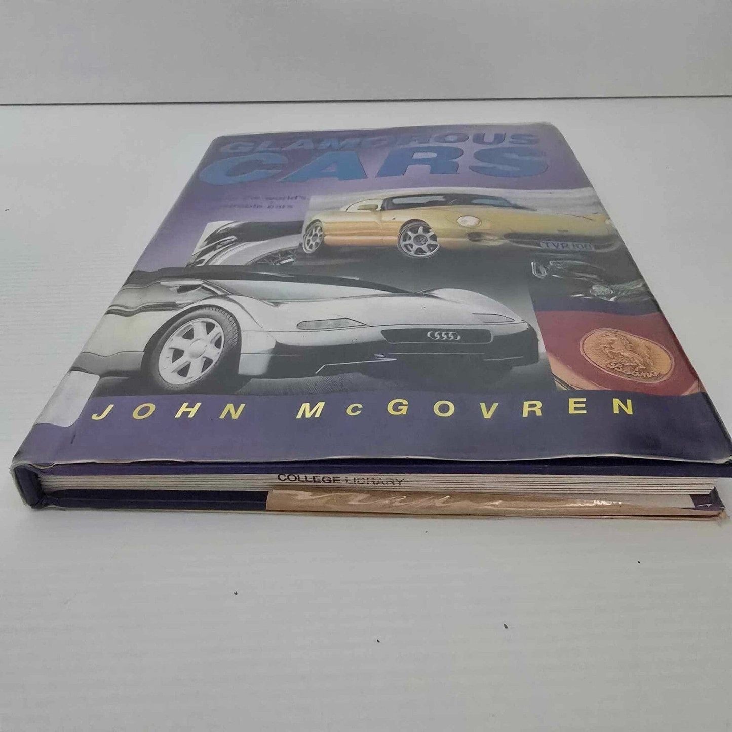 Alona.com.au Glamorous Cars By John McGovren, Hardcover Book, 2004 (Library Book)