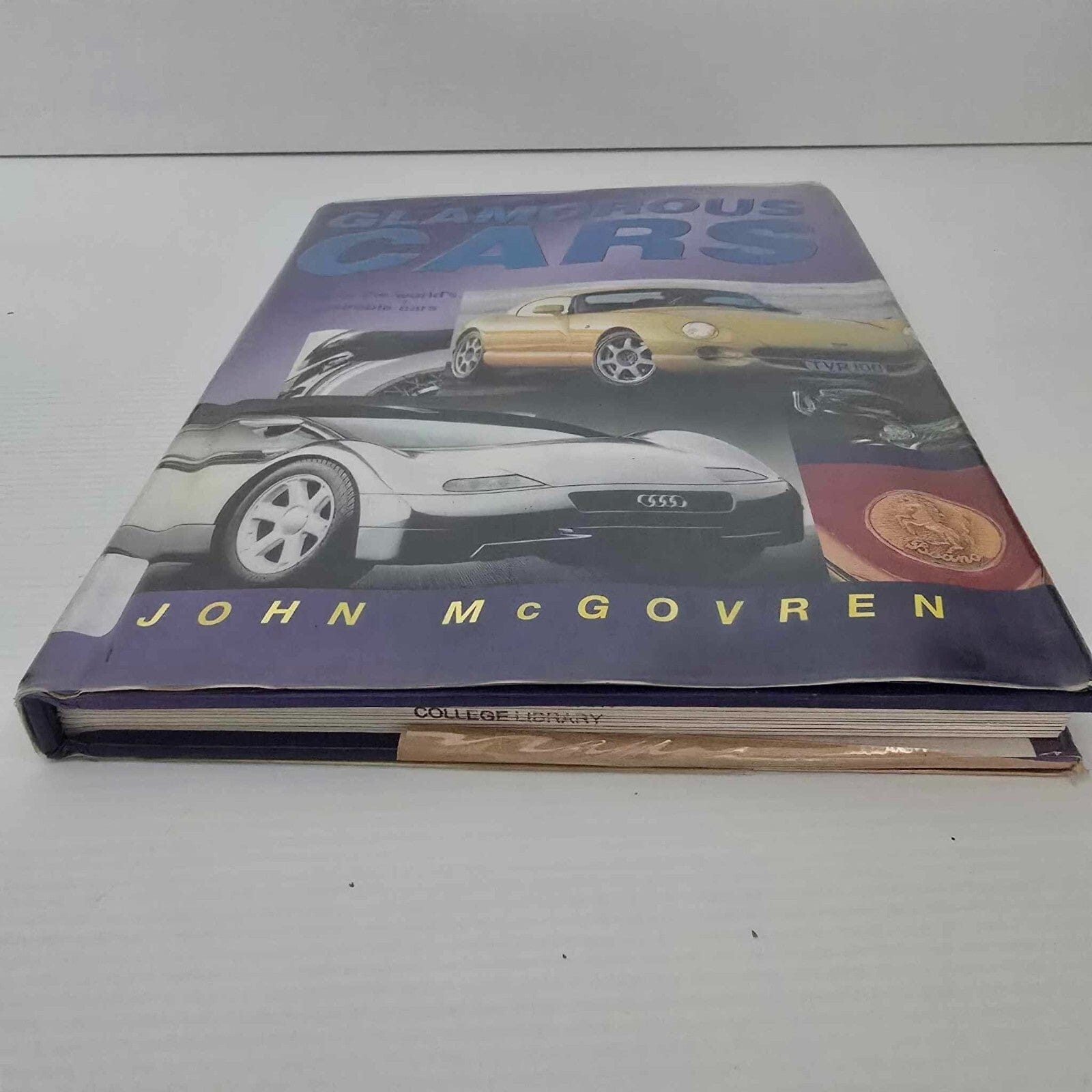 Alona.com.au Glamorous Cars By John McGovren, Hardcover Book, 2004 (Library Book)