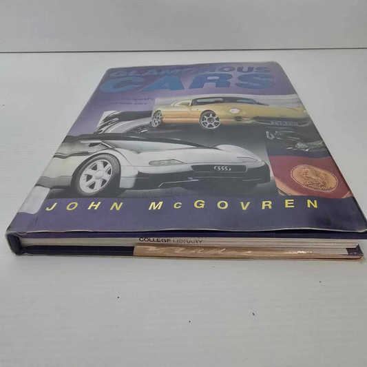 Alona.com.au Glamorous Cars By John McGovren, Hardcover Book, 2004 (Library Book)