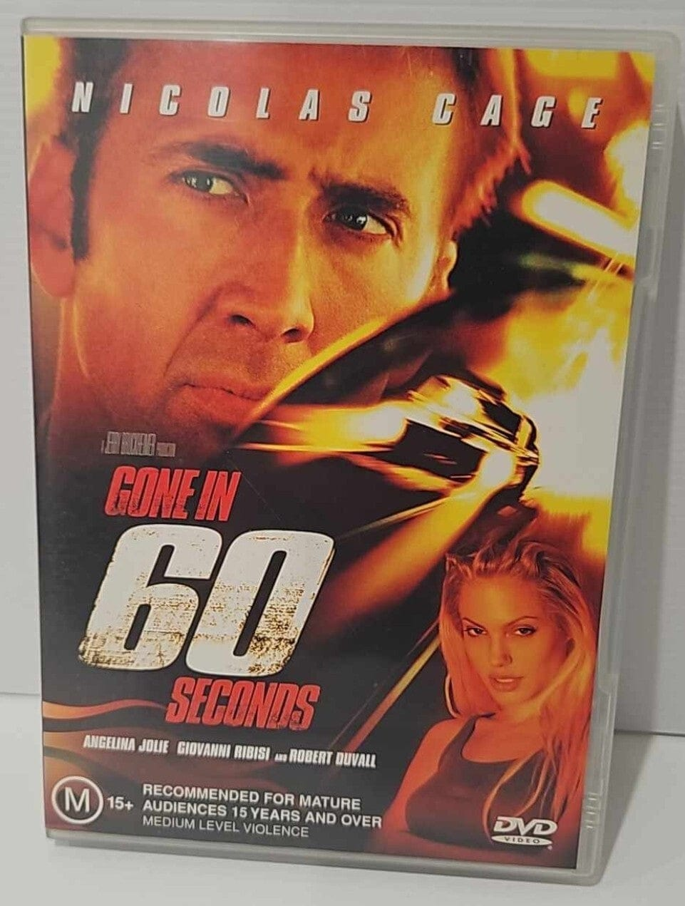 Alona.com.au Gone In 60 Seconds  (DVD, 2000) Nicolas Cage: Angelina Jolie