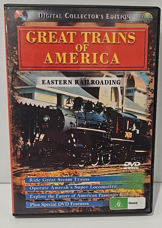 Alona.com.au Great Trains of America: Eastern Railroading - DVD - VERY GOOD