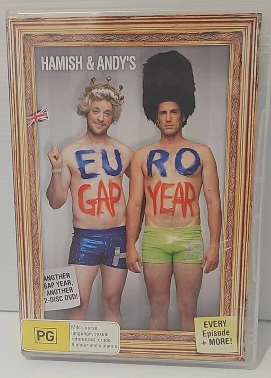 Alona.com.au Hamish And Andy's Euro Gap Year (DVD, 2 Discs) Region 4 FREE SHIPPING