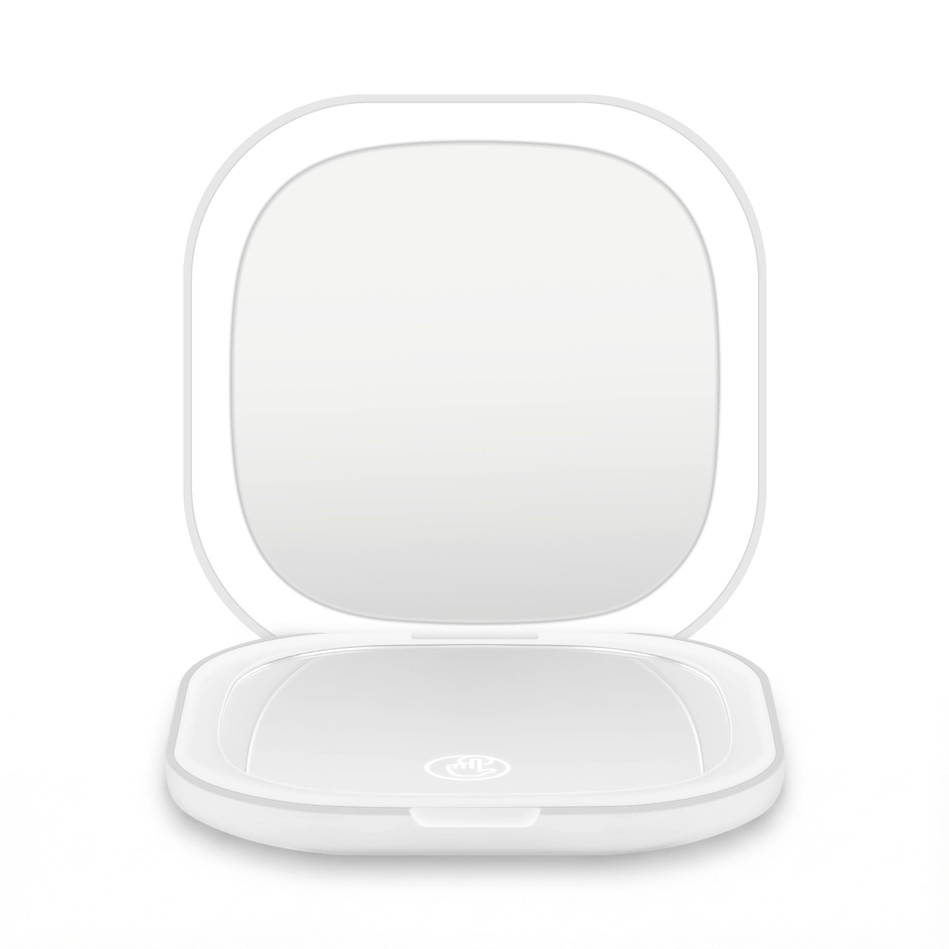 Alona.com.au Health & Beauty > Makeup > Makeup Mirrors Embellir LED Compact Mirror Lighted Travel Makeup Mirror Pocket-Sized 1x 10x Magnification Square White