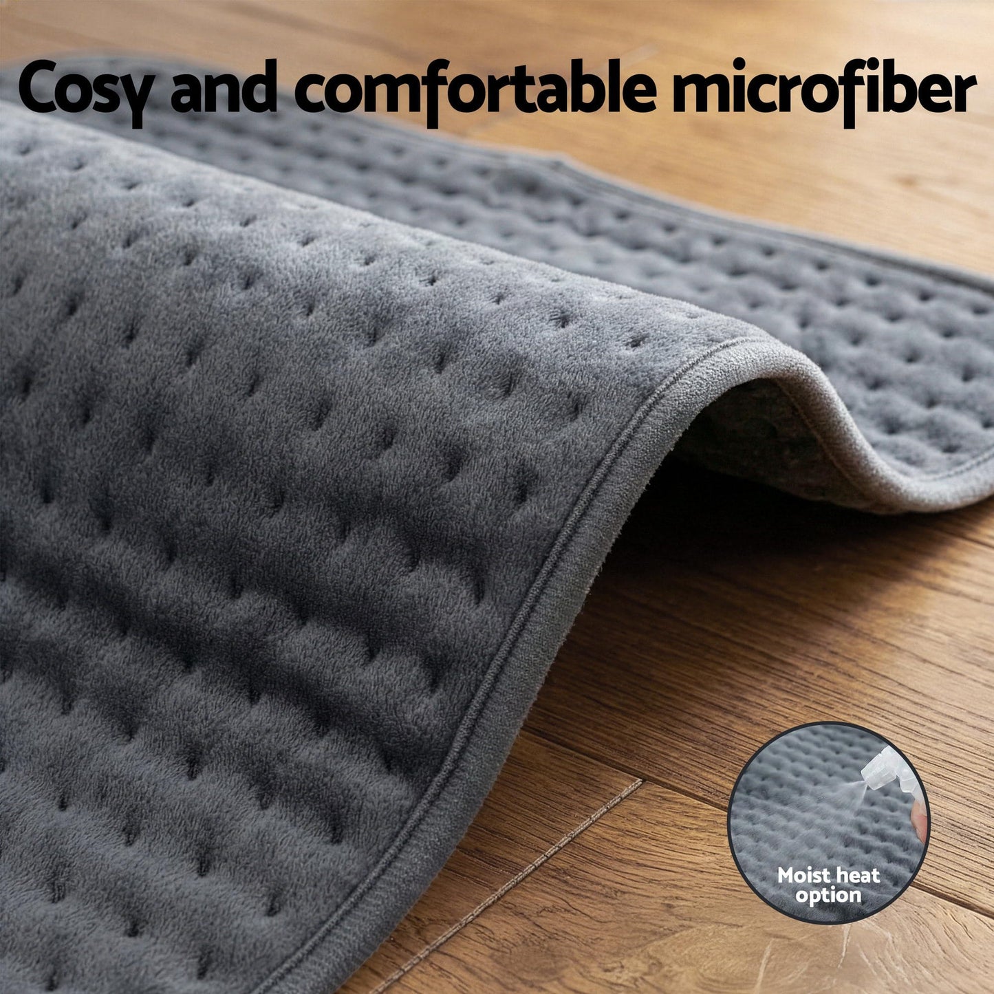 Alona.com.au Health & Beauty > Massage & Relaxation > Heating Pads Livemor Electric Heating Pad Heat Mat 60x39cm