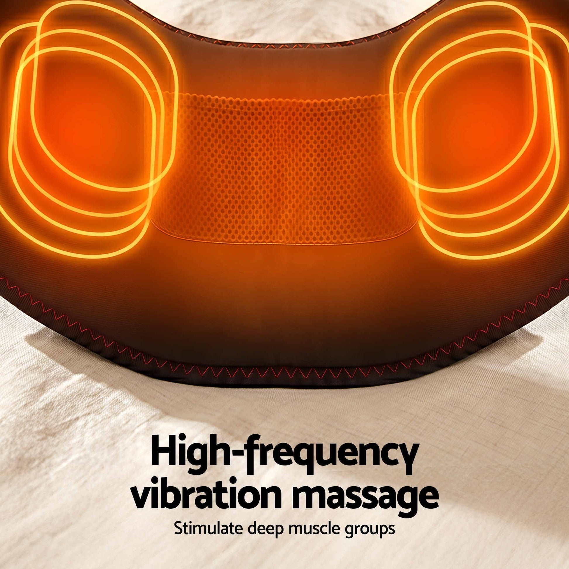 Alona.com.au Health & Beauty > Massage & Relaxation > Massagers Livemor Back Massager for Sciatica Relief, Airbag Traction and Heat Lumbar Support Belt, 124cm