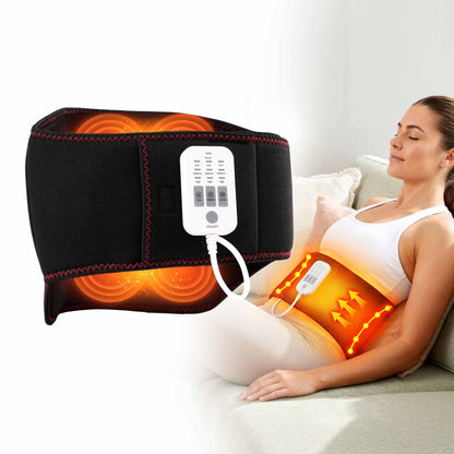 Alona.com.au Health & Beauty > Massage & Relaxation > Massagers Livemor Back Massager for Sciatica Relief, Airbag Traction and Heat Lumbar Support Belt, 124cm