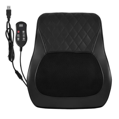 Alona.com.au Health & Beauty > Massage & Relaxation > Massagers Livemor Back Massager with Heat and Traction, Neck and Shoulder Massage Pillow, Ergonomic Backrest for Office Chair & Sofa, Lumbar Support Cushion with 2-Level Thermal Relief, 6 Modes for Cervical & Full Body Pain Relief, Large