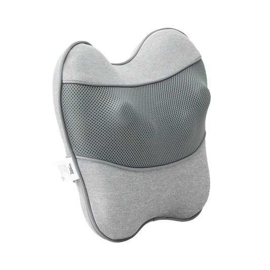 Alona.com.au Health & Beauty > Massage & Relaxation > Massagers Livemor Back Massager with Heat, USB Neck and Shoulder Massage Pillow, 3-Speed Ergonomic Lumbar Support Cushion for Office Chair, Portable Muscle Relief for Back, Thigh & Calf, Grey