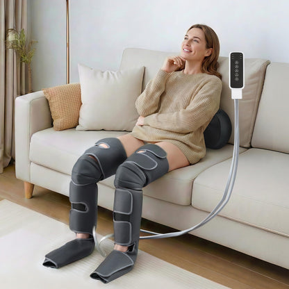 Alona.com.au Health & Beauty > Massage & Relaxation > Massagers Livemor Leg Foot Massager Air Compression With Back Neck Massager Heat