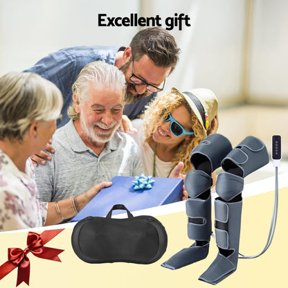 Alona.com.au Health & Beauty > Massage & Relaxation > Massagers Livemor Leg Foot Massager Air Compression With Back Neck Massager Heat