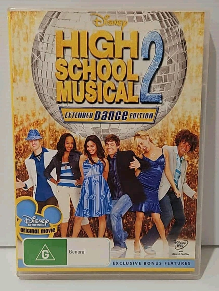 Alona.com.au HIGH SCHOOL MUSICAL 2 Family Adventure Drama DVD Movie Film (R4) Disney