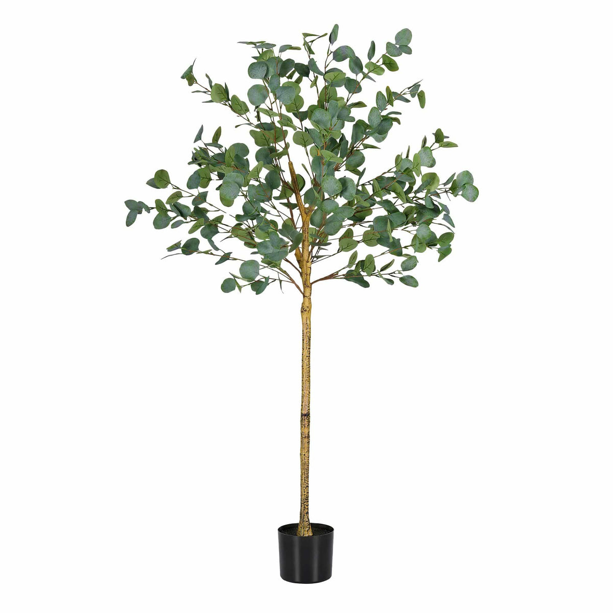Alona.com.au Home & Garden > Artificial Plants > Artificial Flowers & Plants Artiss 150cm Artificial Eucalyptus Tree with Realistic Textured Leaves for Indoor Home Office Decor