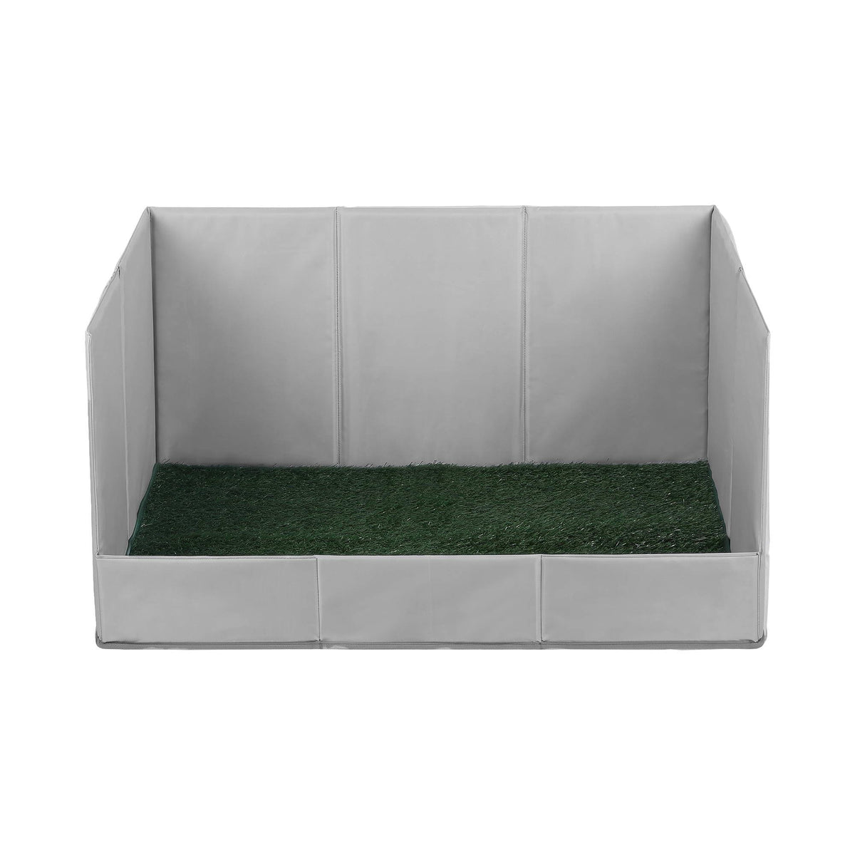 Alona.com.au Home & Garden > Artificial Plants > Artificial Grass Prime Turf Foldable Dog Grass Potty Pad High Wall Tray for Apartment Balcony RV travel L