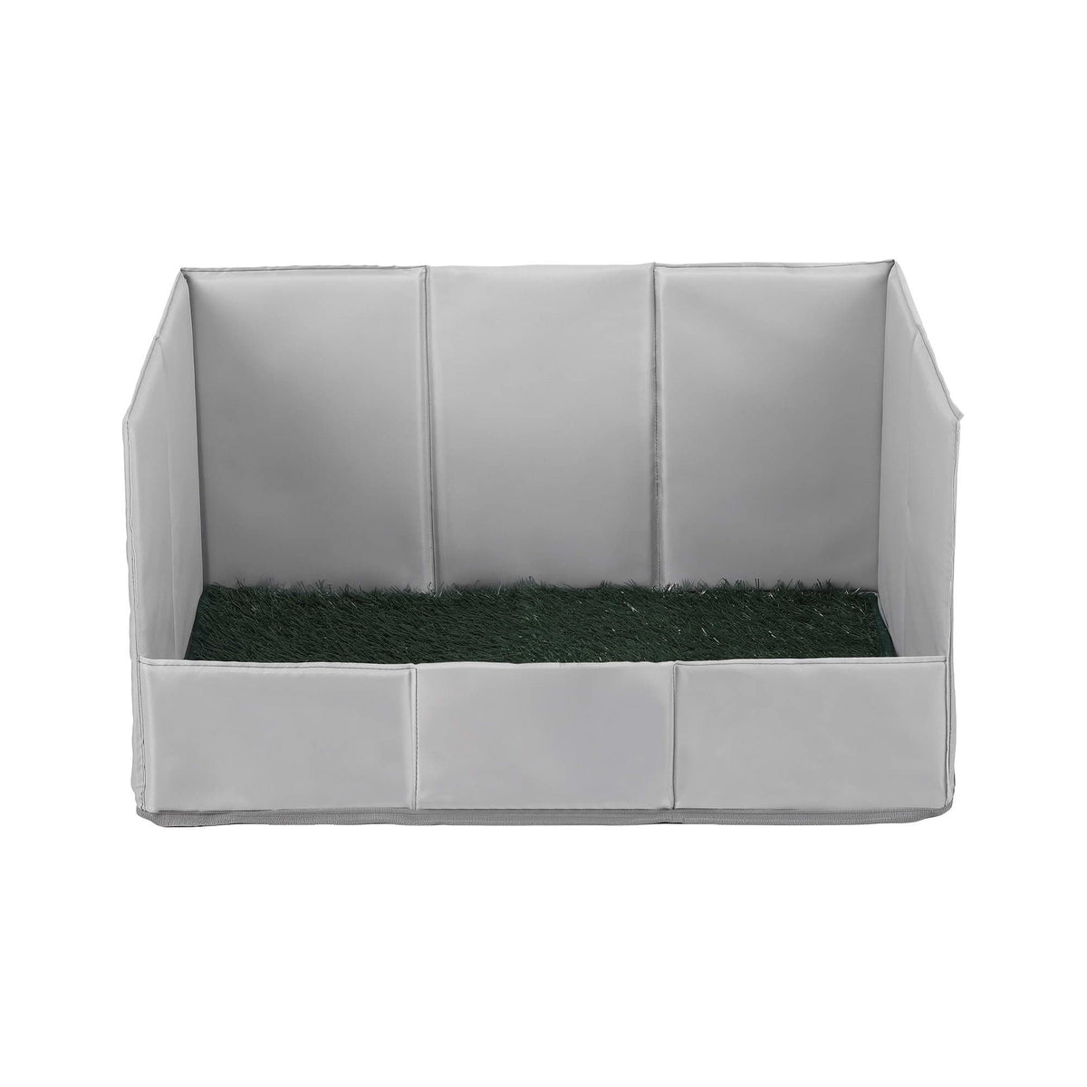 Alona.com.au Home & Garden > Artificial Plants > Artificial Grass Prime Turf Foldable Dog Grass Potty Pad High Wall Tray for Apartment Balcony RV travel