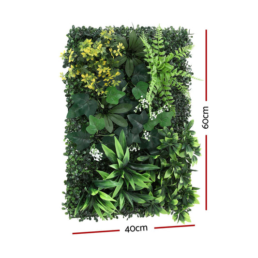Alona.com.au Home & Garden > Artificial Plants > Artificial Wall Plants Gardeon 4PCS Artificial Plant Wall Panels 40X60CM Boxwood Panel Backyard Hedge Grass Backdrop Green Decor