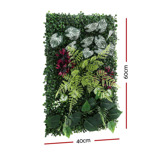 Alona.com.au Home & Garden > Artificial Plants > Artificial Wall Plants Gardeon 4PCS Artificial Plant Wall Panels 40X60CM Boxwood Panel Flower Backdrop Backyard Green Decor